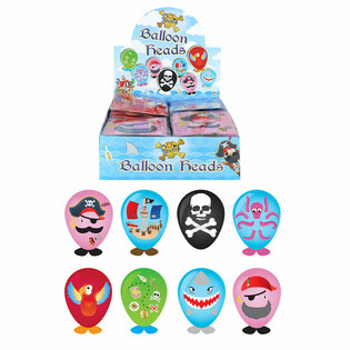 T&Ecirc;TES DE BALLONS &ndash; MOD&Egrave;LE : PIRATES (240 pcs)