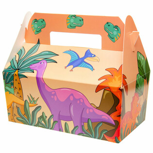 BOÎTE MENU DINOSAURE - 22,5 x 12 x 9,5 cm (24 pcs)