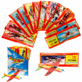 Avions en Polystyrène sous Présentoir (48 pcs) | Grossiste