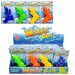 Pistolets à Eau sur Carte en Présentoir (24 pcs)