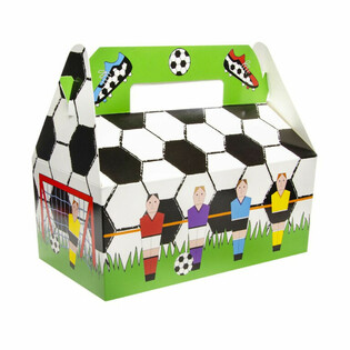 Boîtes Menu Football - 22.5 x 12 x 9.5 cm (24 pièces)