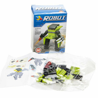 Robots en Briques de Construction (12 pièces en Display)