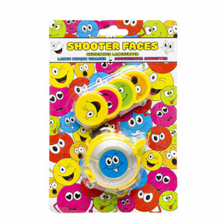 Lance-disques Visages Joyeux (12 pcs.)