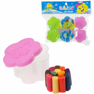 SET DE : 6 POTS DE PÂTE À MODELER EN EMBALLAGE (1 pc)