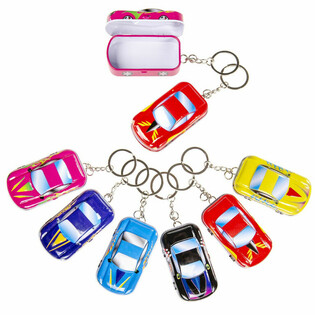Porte-clés Boîte de Rangement Voiture en Métal (48 pièces)