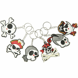 MIX DE PORTE-CL&Eacute;S PIRATES (48 pcs)