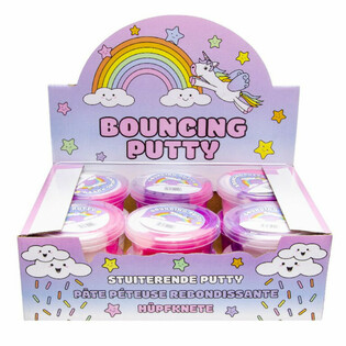 P&acirc;te &agrave; Modeler Rebondissante Licorne - Pr&eacute;sentoir (12 pi&egrave;ces)