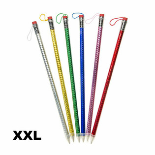 Crayon JUMBO Paillet&eacute; M&eacute;ga G&eacute;ant (12 pcs)