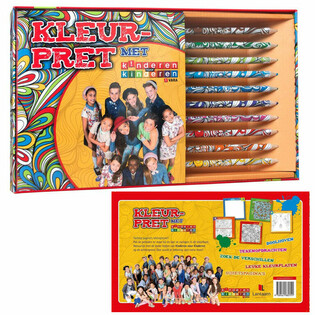 KINDEREN VOOR KINDEREN - Set de Coloriage et Dessin (6 pcs.)