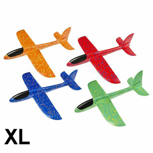 Avions planeurs XL en mousse (10 pi&egrave;ces)