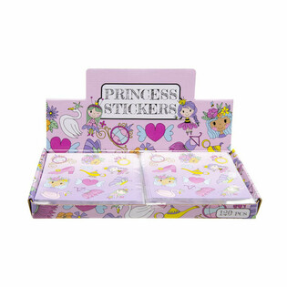 AUTOCOLLANTS FUN &ndash; MOD&Egrave;LE : PRINCESSE (120 pcs)