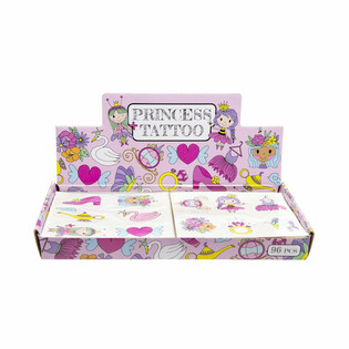 Tatouages Fun - Princesses (96 pi&egrave;ces)