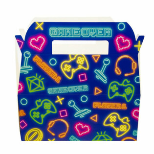 BOÎTE MENU GAMER - 22,5 x 12 x 9,5 cm (24 pièces)