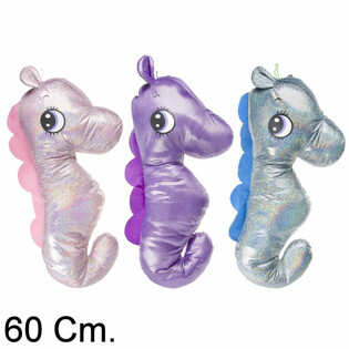 Grand Hippocampe en Peluche 60 cm - Couleurs Mix (6 pcs)