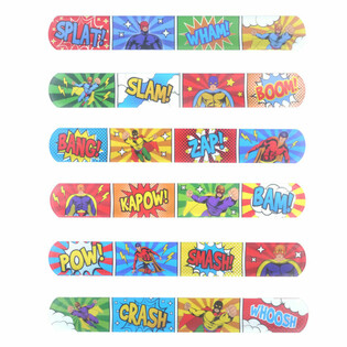 BRACELET CLAQUE - SUPER-H&Eacute;ROS (120 pcs)