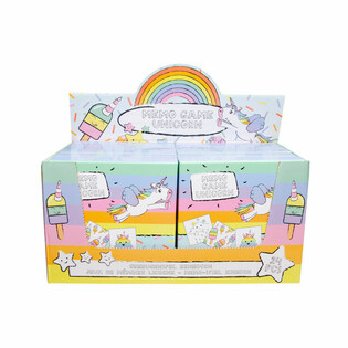 Jeu de Memory Licorne - Présentoir (12 pièces)