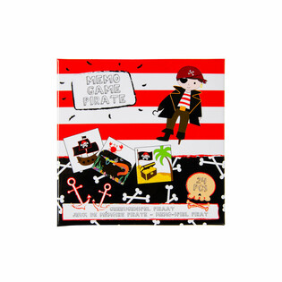 JEU DE MÉMOIRE PIRATES (12 Pièces)
