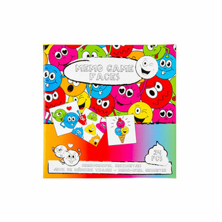 Jeu de Memory Smiley (Présentoir de 12 pièces)