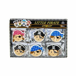 Gommes Pirates en Pr&eacute;sentoir (30 pi&egrave;ces)