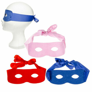 MASQUE DE SUPER-H&Eacute;ROS - COULEURS MIXTES (24 pi&egrave;ces)