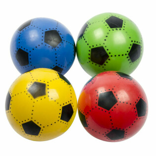 BALLONS DE FOOT - 23CM - COULEURS ASSORTIES (10 pcs)