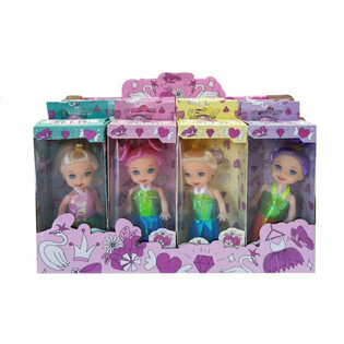 Petites Poup&eacute;es Ellis en Bo&icirc;te et Pr&eacute;sentoir (16 pcs)