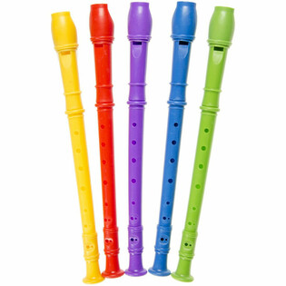 GRANDES FL&Ucirc;TES &Agrave; BEC COLOR&Eacute;ES (24 pcs)