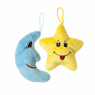 Étoile & Lune en Peluche - Mix (36 pcs)