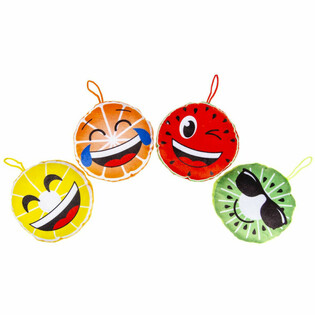 Peluche Fruits Smiley - Mix (24 pi&egrave;ces)
