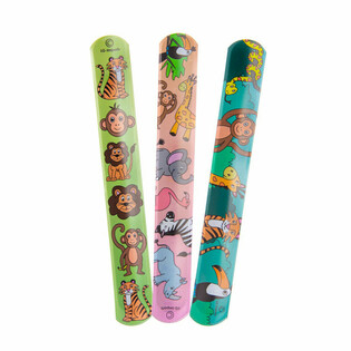 Bracelet Claquant Animaux Sauvages (36 pcs)