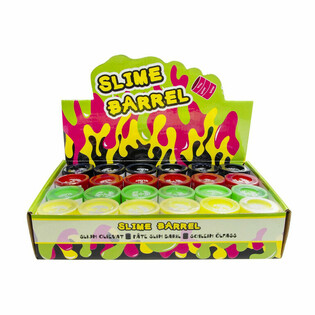 PETIT SLIME COLOR&Eacute; EN PR&Eacute;SENTOIR (24 pcs.)