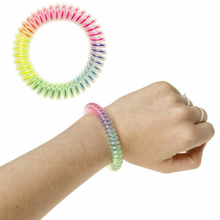 Bracelets &Eacute;lastiques Arc-en-ciel Enfants (48 Pi&egrave;ces)