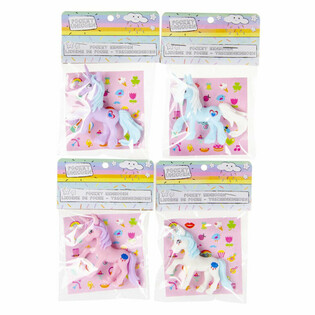 Licorne avec Planche d'Autocollants (48 pcs)