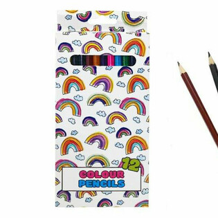 Grand Set de 12 Crayons de Couleur
