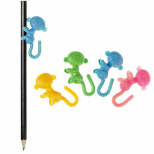D&Eacute;CORATION DE CRAYON - MOD&Egrave;LE : SINGE (12 pcs)