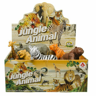 GRANDS ANIMAUX SAUVAGES - FIGURINES DE JEU EN PRÉSENTOIR (12 pcs)