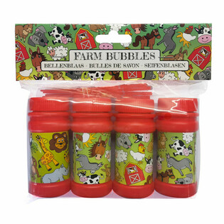 BULLES DE SAVON 50ML ANIMAUX DE LA FERME (4pcs.)