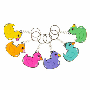 Porte-cl&eacute;s Canards Joyeux (48 pi&egrave;ces)