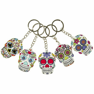 Porte-cl&eacute;s Cr&acirc;ne R&eacute;tro (48 pcs)