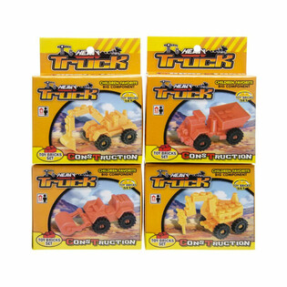 Briques de Construction Bricks - Mix V&eacute;hicules de Chantier (12 pcs)