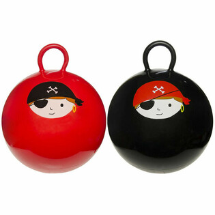Ballon Sauteur Pirate - Ø 46 cm - Mix de Couleurs (6 pièces)