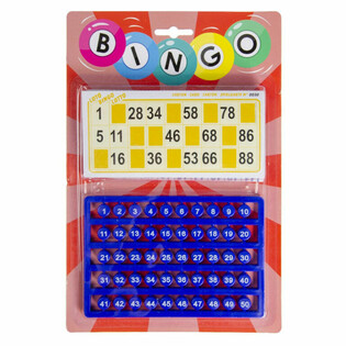 Set de Jeu de Bingo sur Carte (6 pièces)