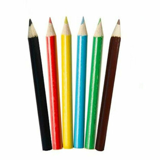 Set de 6 Crayons de Couleur pour Garçons