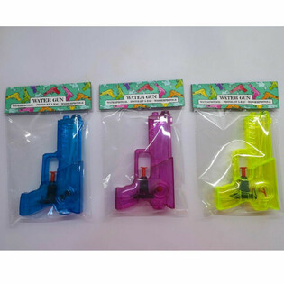 Pistolet &agrave; eau 15 cm - Couleurs assorties (12 pi&egrave;ces)