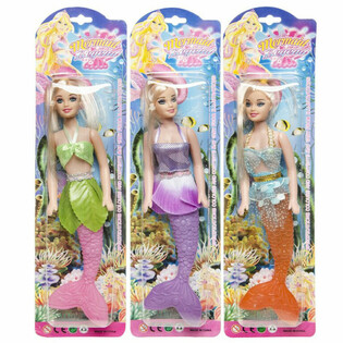 POUP&Eacute;E SIR&Egrave;NE SUR CARTE (6 pcs)