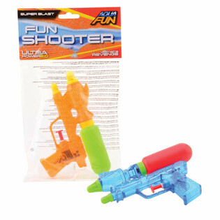 AQUA FUN - Pistolets &agrave; Eau, 16 cm - Carte Cavali&egrave;re (12 pcs)