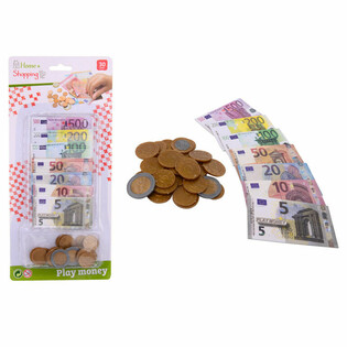 HOME SHOPPING - EURO ARGENT FACTICE ET BILLETS SUR CARTE (6 pcs)