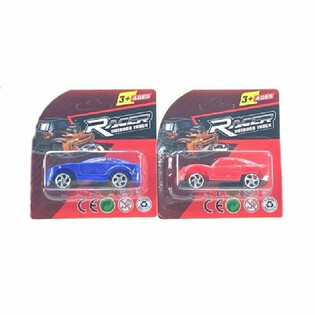 M&eacute;lange de Voitures de Sport Pull Back sur Blister (24 pcs)