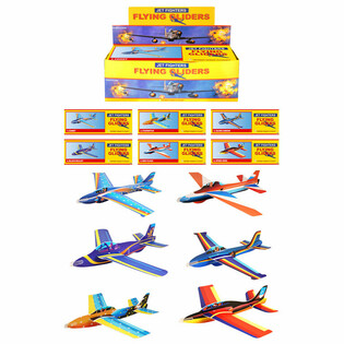 Pr&eacute;sentoir Avions en Mousse XXL (24 pi&egrave;ces)
