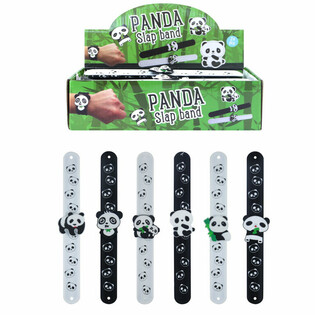 BRACELETS CLAQUANTS PANDA / CLIC (24 pcs)
